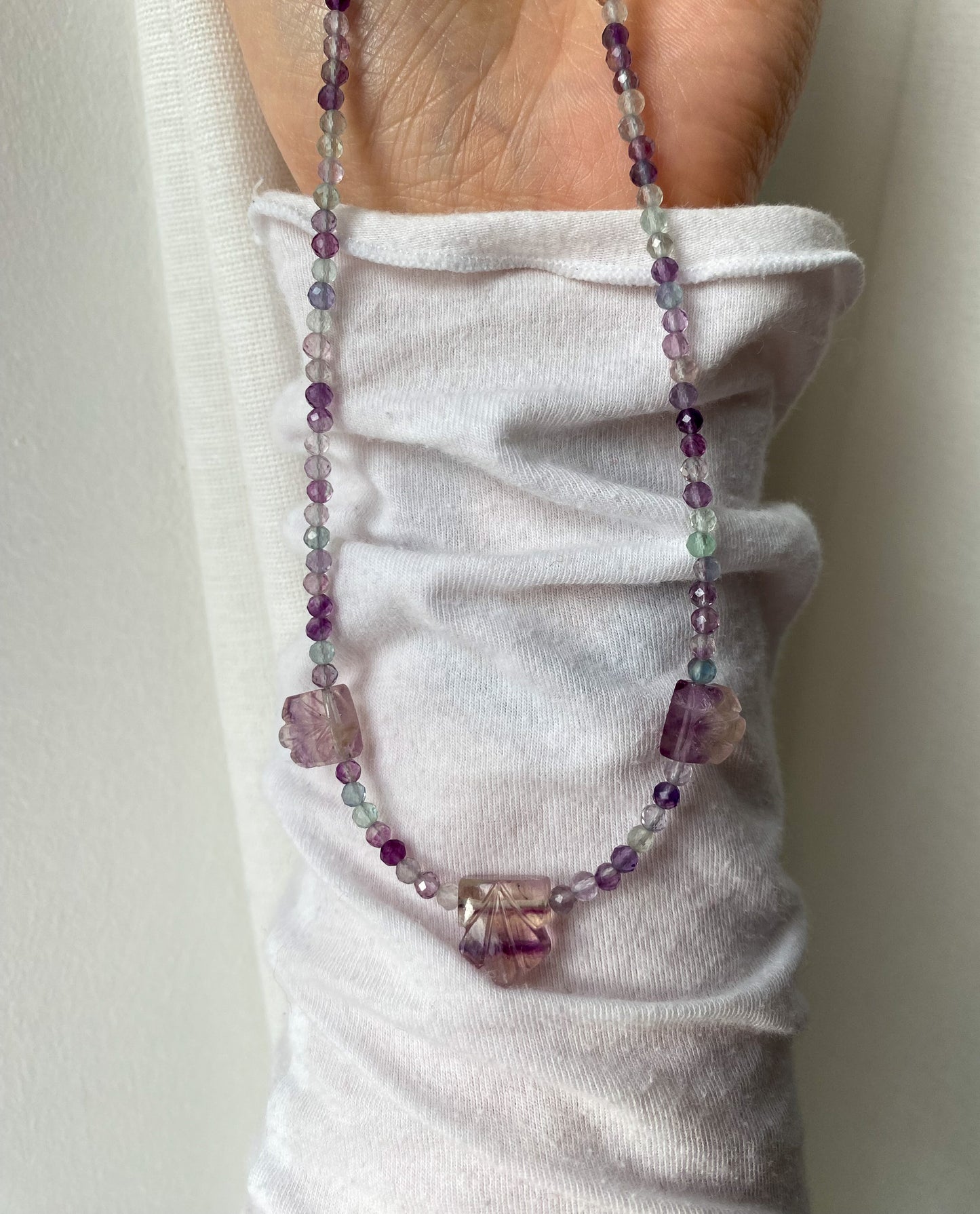 Fluorite necklace