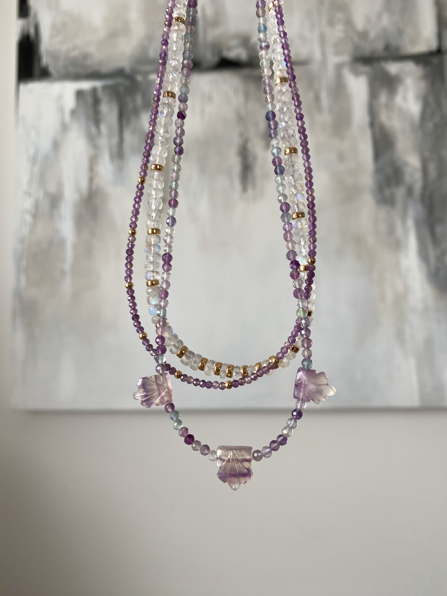 Amethyst necklace