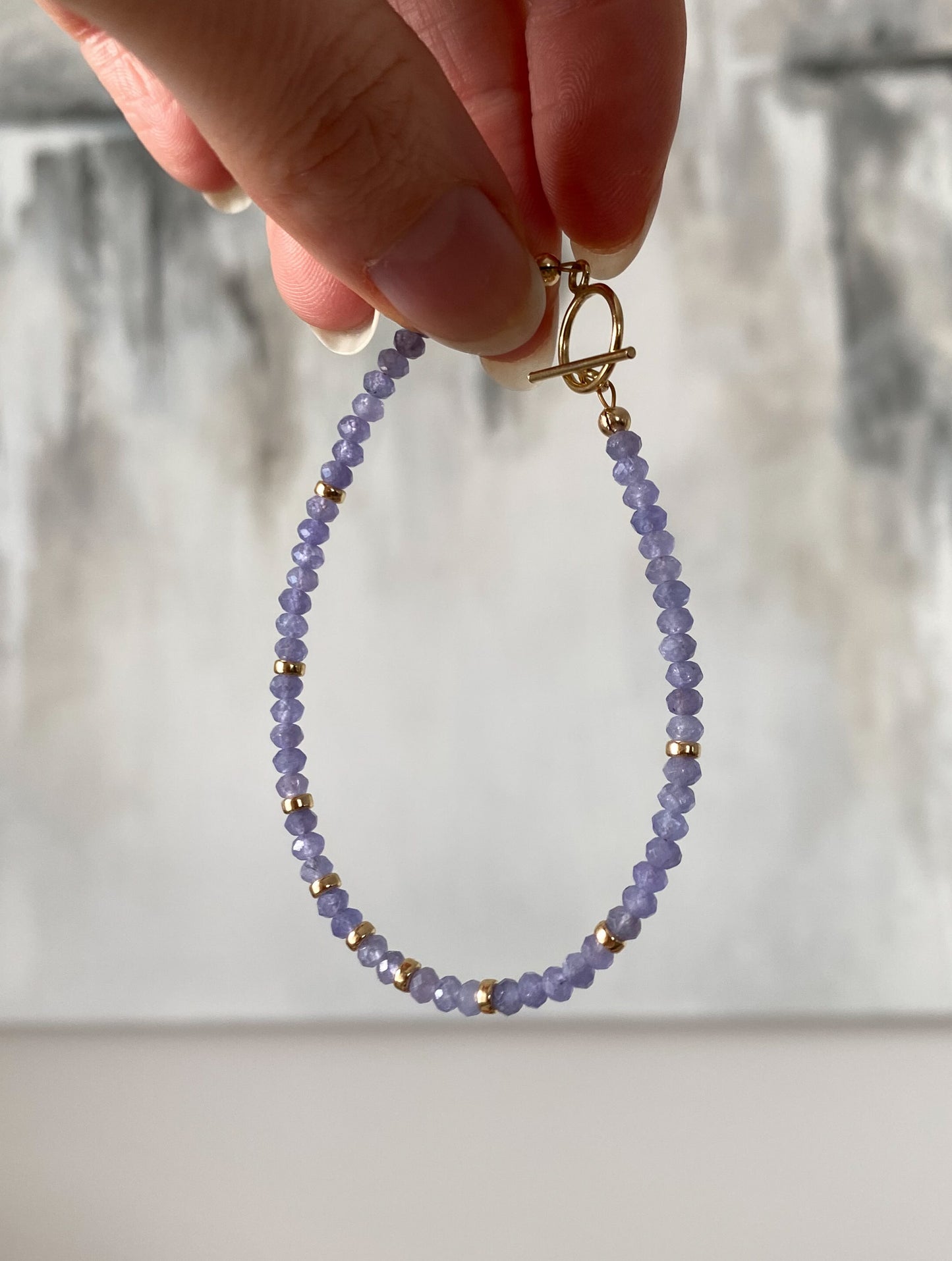 Tanzanite bracelet