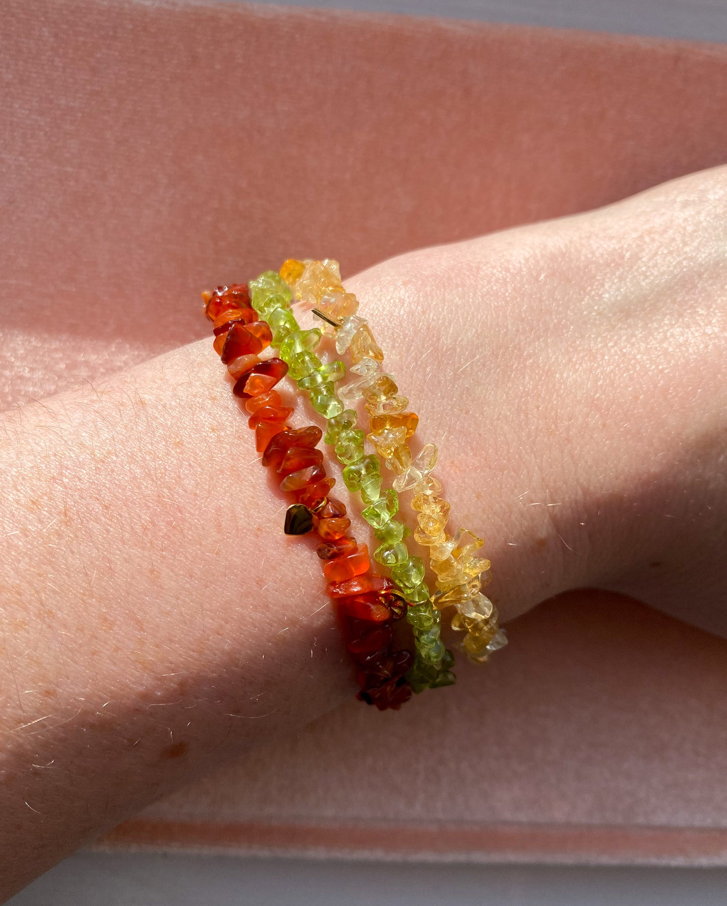 Peridot Power Bracelet