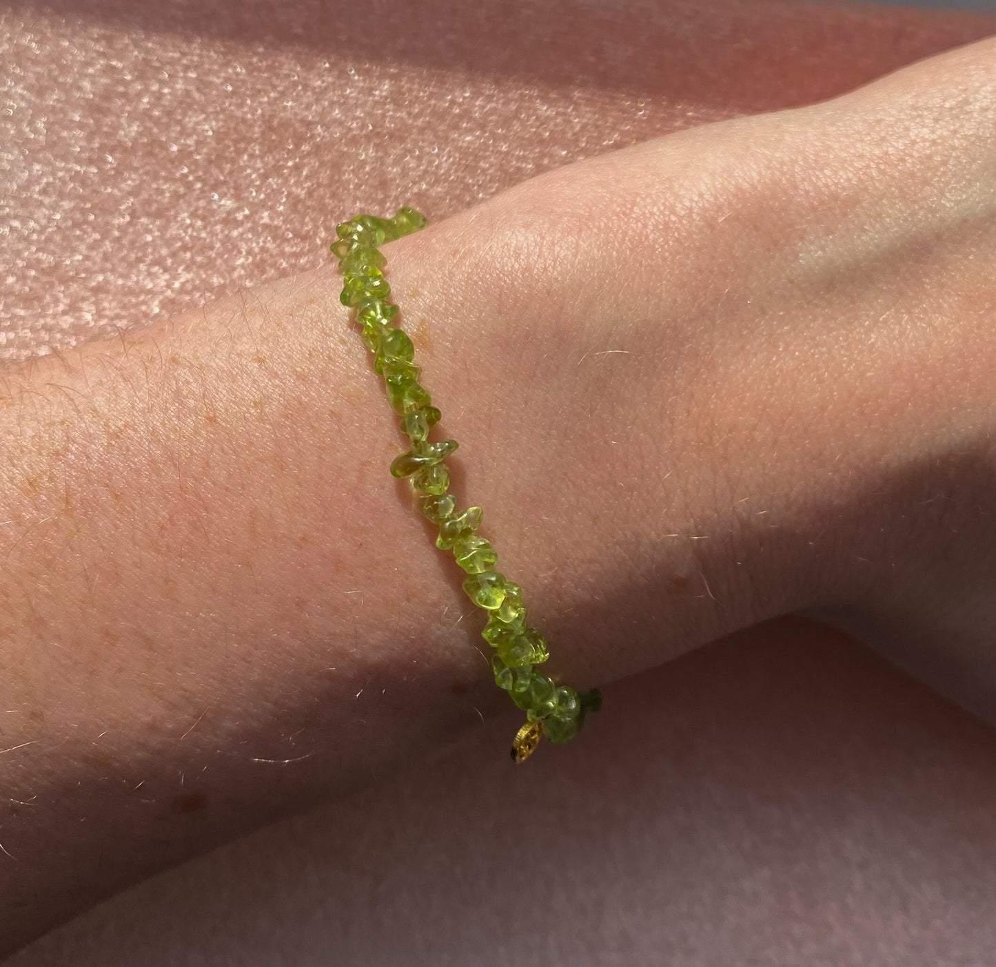 Peridot Power Bracelet